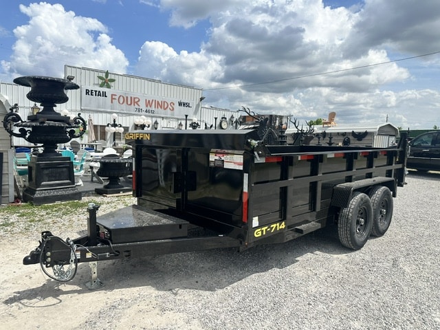 7x14 Griffin Dump Trailer 14K