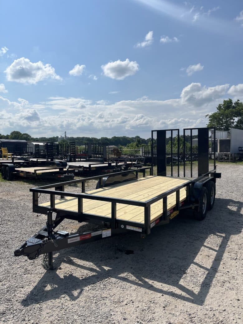 77x16 Tube utility w/ 2pc gate