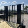 77x16 Tube Utility w/ 2pc. gate w/ ramps