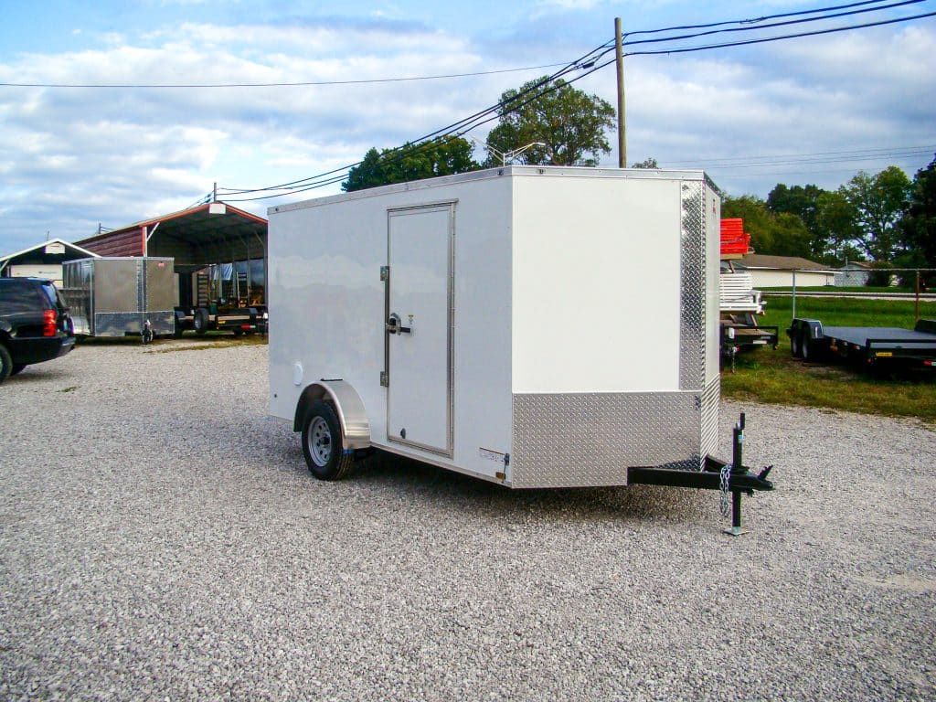 different types of trailers enclosed trailer