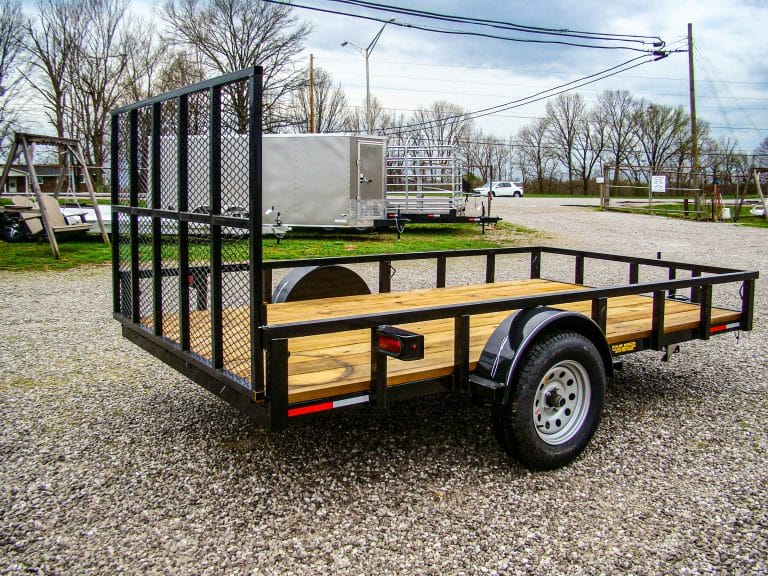 different types of trailers utility trailer