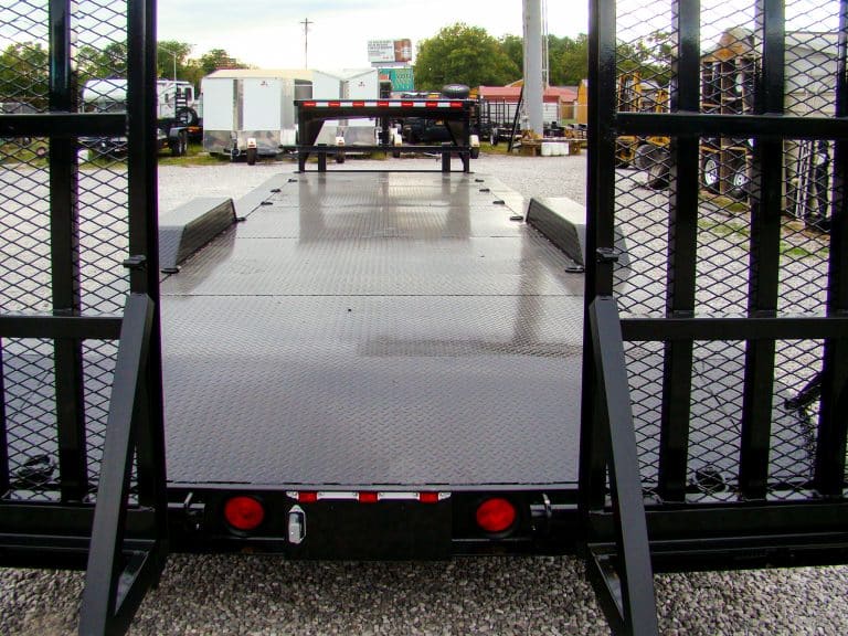 equipment diamond plate trailer