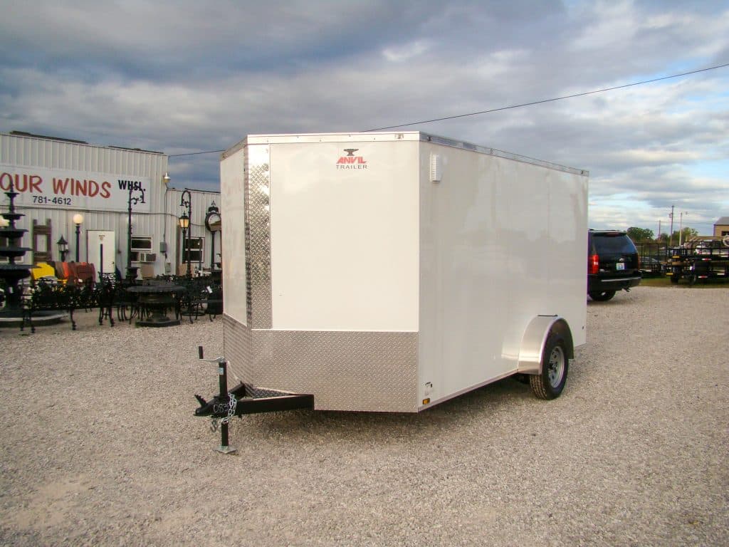 enclosed trailer for a gaming trailer