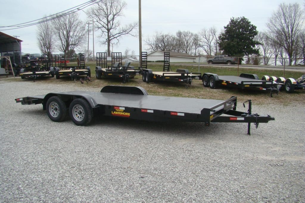 tow dolly vs flatbed trailer four winds trailer