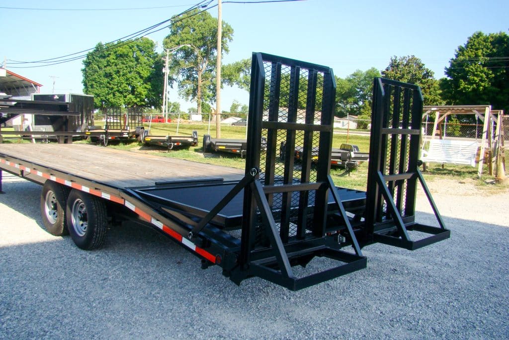 equipment trailer sizes