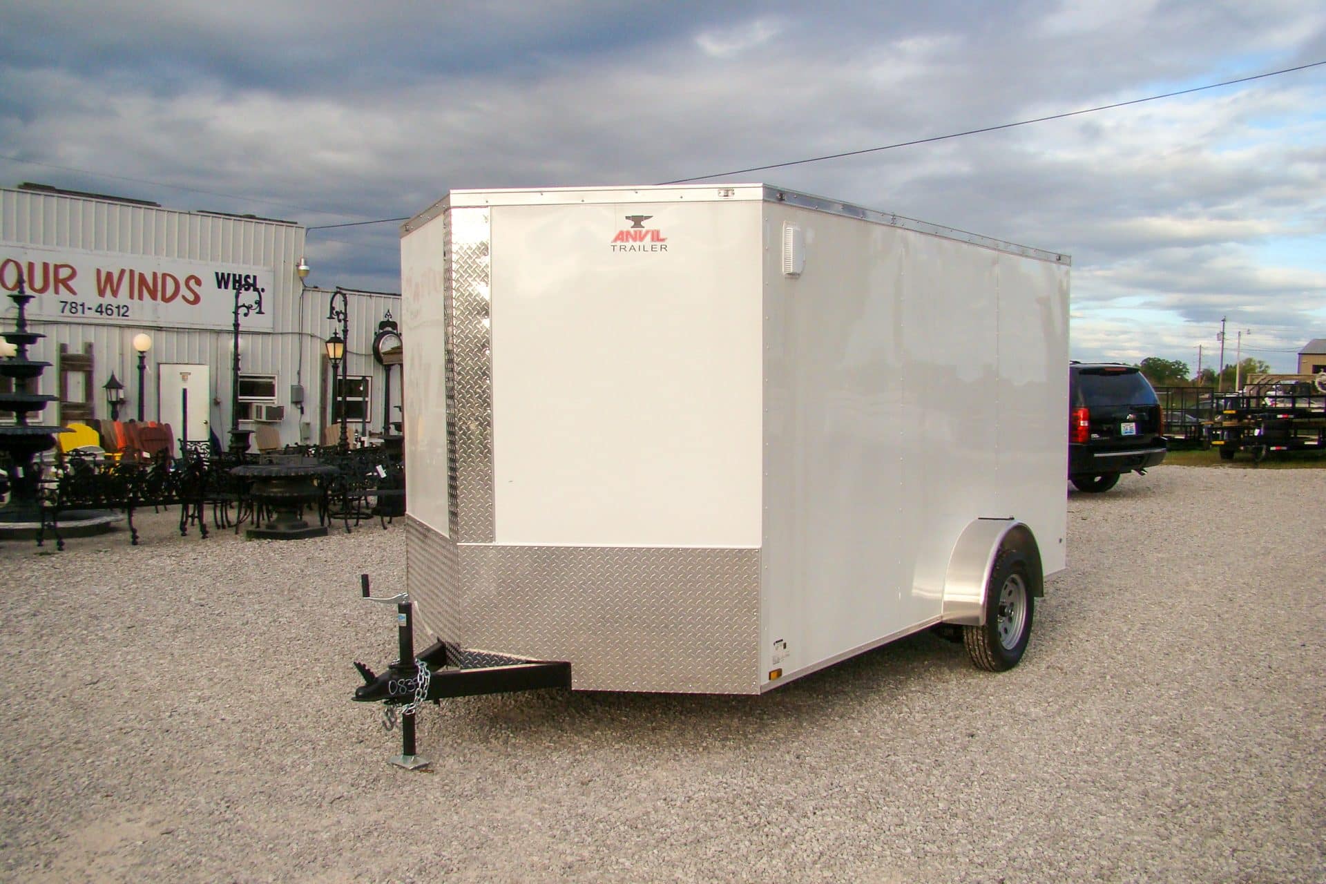 small enclosed cargo trailer